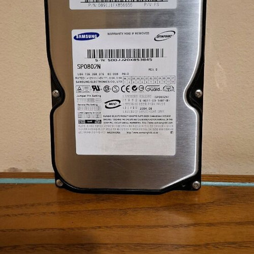 Samsung SP0802N 80GB 3.5" 7200RPM IDE HDD used