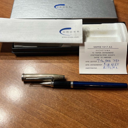 Cross Century II 2002 roller pen like new, solid sterling silver 925