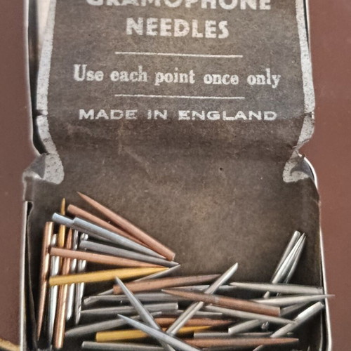 Gramophone needles Solo England like new, authentic unused
