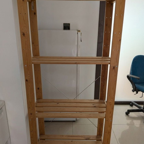 IKEA IVAR shelf used, solid pine wood, adjustable shelves