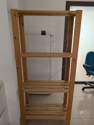 IKEA IVAR shelf used, solid pine wood, adjustable shelves