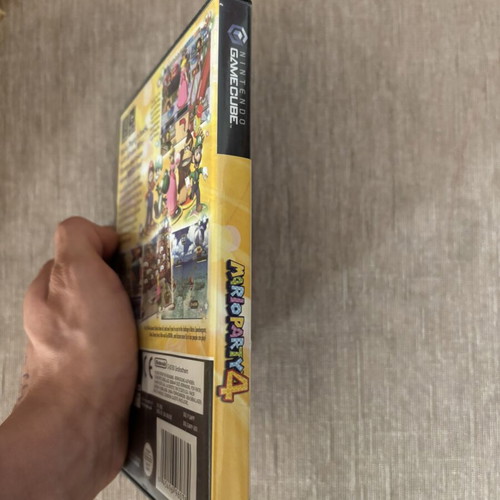 Mario Party 4 Nintendo GameCube English box and cover only, used
