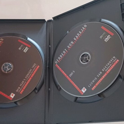 Herbert von Karajan The Reference Collection DVD set of 6 like new