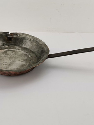 Copper frying pan used from 1930 era