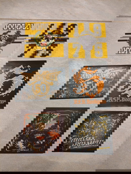 Συλλεκτικά Αυτοκόλλητα Θύρα 21 ΑΕΚ Κατερίνη stickers gate 21 AEK original football Συνδέσμου club
