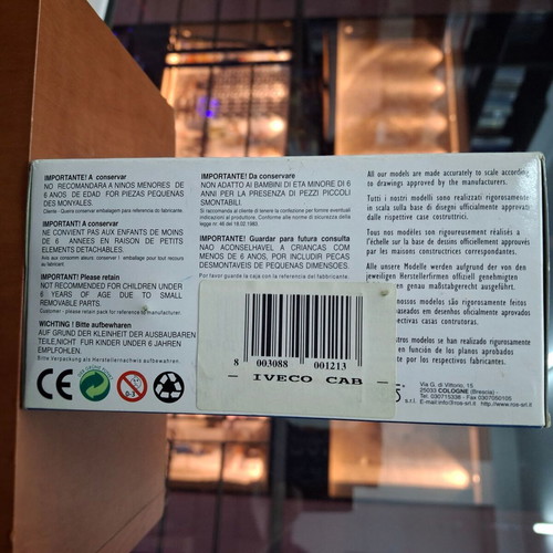 Iveco Daily ROS 1/43 new in box