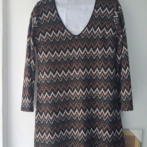 Twenty 29 midi dress like new, brown and gold
