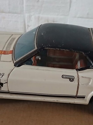 Vintage Taiyo Ford Mustang παιχνίδι από λευκοσίδηρο μεταχειρισμένο