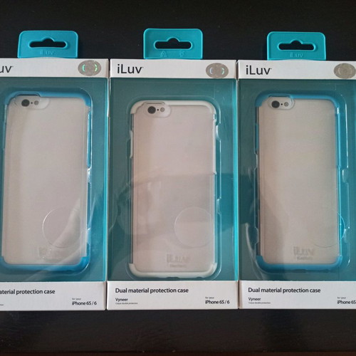 iLuv Vyneer cases for iPhone 6S/6 new, pack of 3