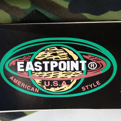 Vintage 90's Eastpoint USA school backpack military camouflage new