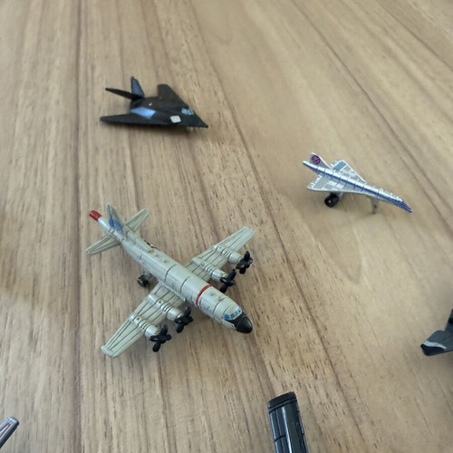 Micro Machines aircraft collection, 14 pieces, vintage, like new