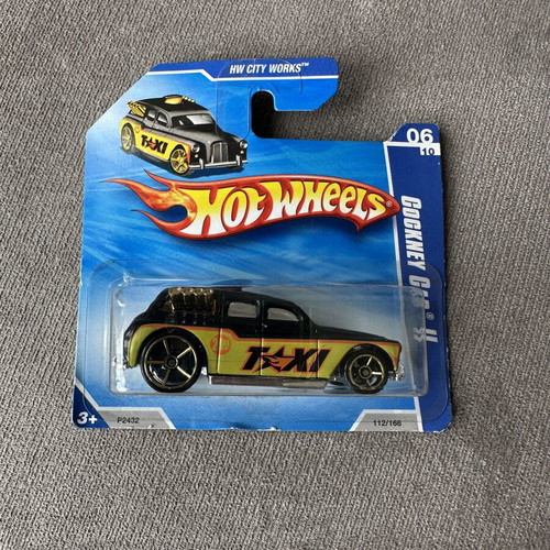 Hot Wheels Cockney Cab II mainline car 2009 like new