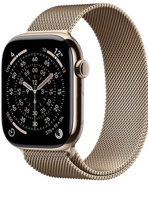 Apple Watch Titanium Gold like new