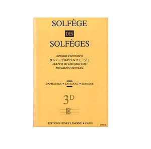 Μελωδικές ασκήσεις SOLFEGE DES SOLFEGES 3D