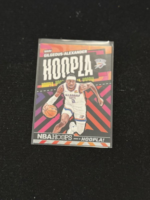 2024-25 Panini Hoops Shai Gilgeous-Alexander Hoopla card like new