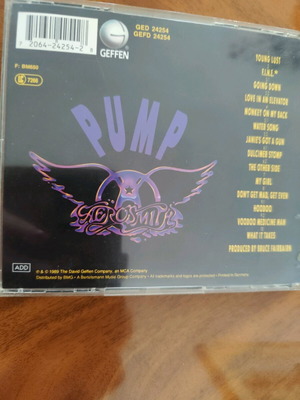 Aerosmith Pump CD used, rock