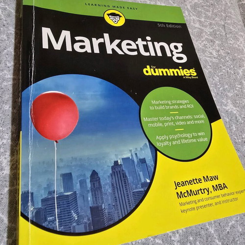 Marketing for Dummies (English) - New #books #self-improvement #marketing  #fordummies