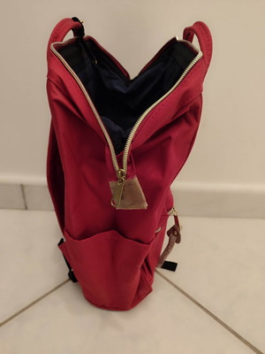 NAK backpack bag like new, red