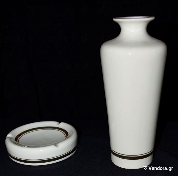  Vintage keramiko vazo ke stachtodochio 80