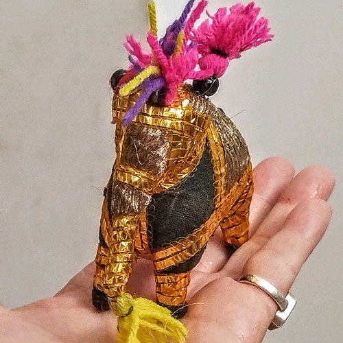 Indian elephant like new for luck