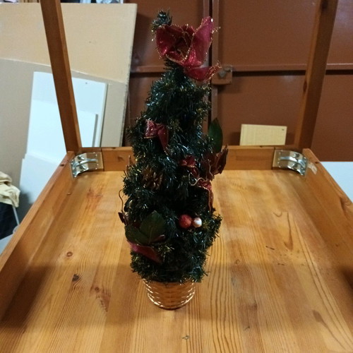 Christmas tree like new, small, height 50 cm