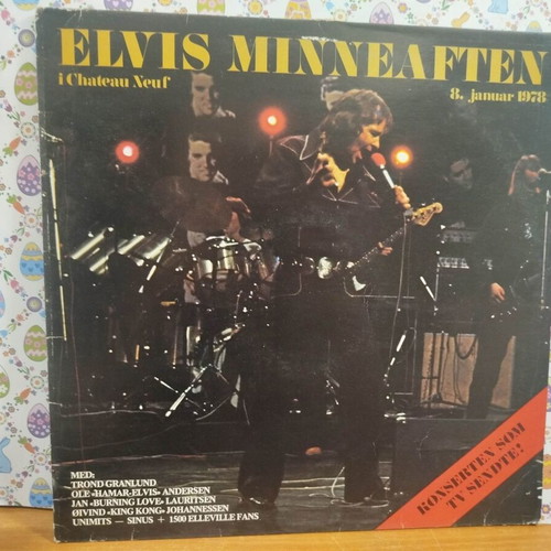 Elvis Minneaften Vinyl Record used, Rock