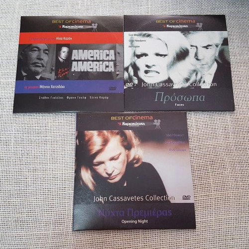 DVD America America, Faces, Opening Night used with subtitles