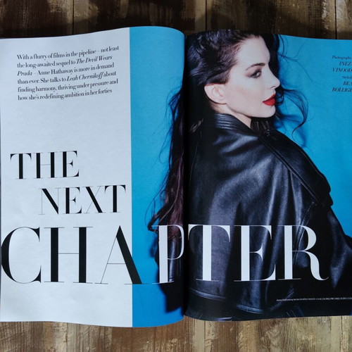 Harper's Bazaar UK Απρίλιος 2026 περιοδικό καινούργιο, με εξώφυλλο την Anne Hathaway