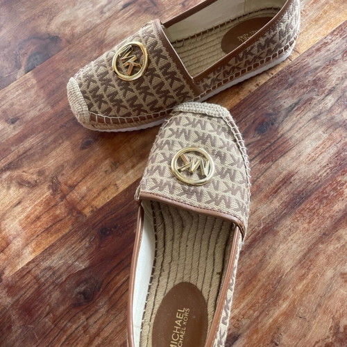 Michael Kors espadrilles new, beige and brown, size 38
