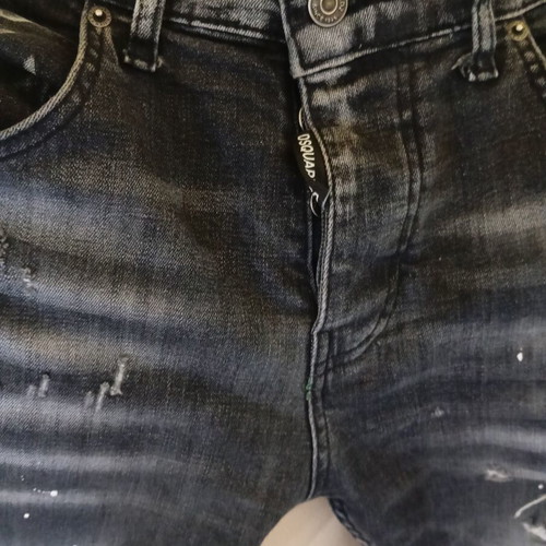 Dsquared2 jeans size 48 like new, black