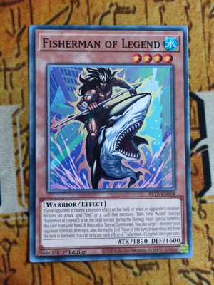Fisherman of Legend κάρτα Yu-Gi-Oh!, 1st Edition