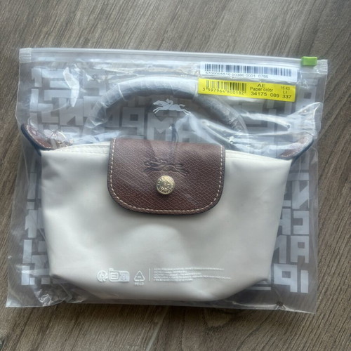 Longchamp mini bag, beige