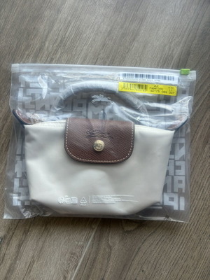 Longchamp mini bag, beige
