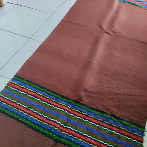 Woven rug new 190x60 cm with warm colors
