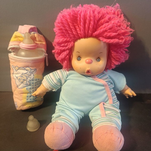Vintage Patapouf Doll El Greco 1980s used with accessories