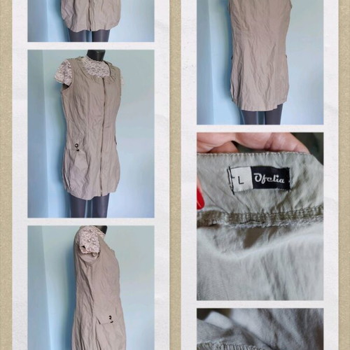 Ofelia Unique Dress with Metallic Thread L/XL like new