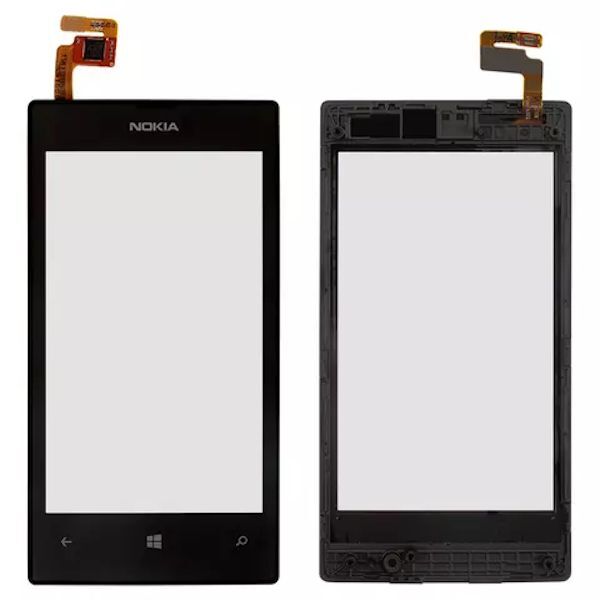 Οθόνη αφής για Nokia 520 Lumia (μαύρη)