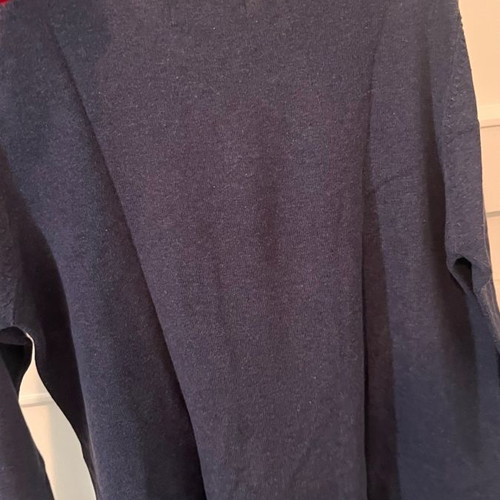 Men's blue Pull&Bear sweater used, size L