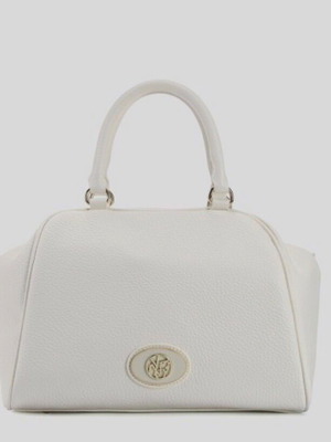 Y Not? Happy Boston shoulder bag white new