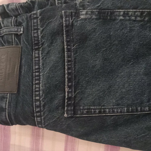 Pull & Bear men's black jeans new, size M