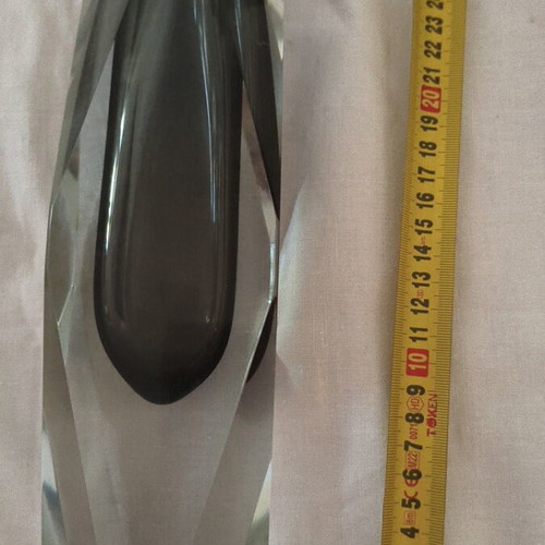 Murano Sommerso Vase by Flavio Poli vintage 1960s, like new