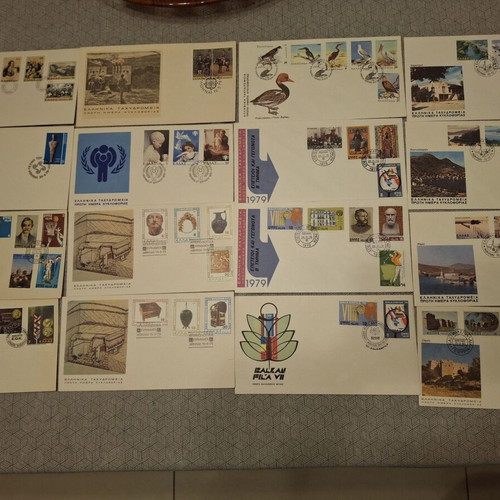 203 ΦΠΗΚ stamp collection like new, 1960-1989