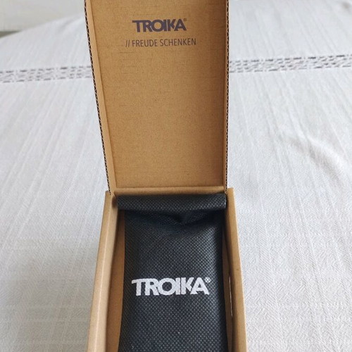 Troika compass keychain new with carabiner
