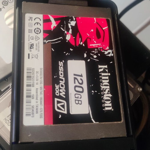 SSD 120GB used, pack of 4
