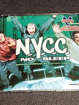 N.Y.C.C. No Sleep CD used, electronic music