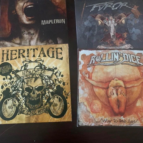 Metal & Hard Rock Promo CD Pack 19 unused, rare releases