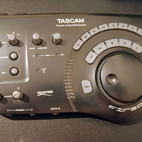 Tascam FireOne Firewire Audio and MIDI Interface DAW Controller