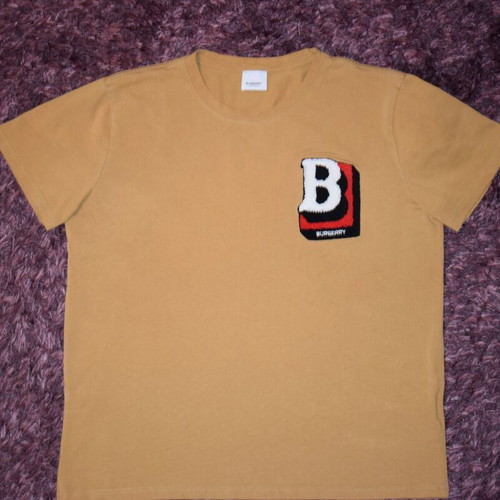 Burberry men's t-shirt size L/XXL used, gold