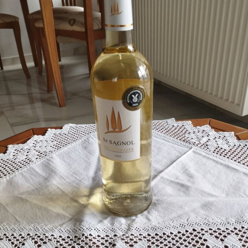 St. Sagnol Méditerranée 2023 white dry French wine sealed