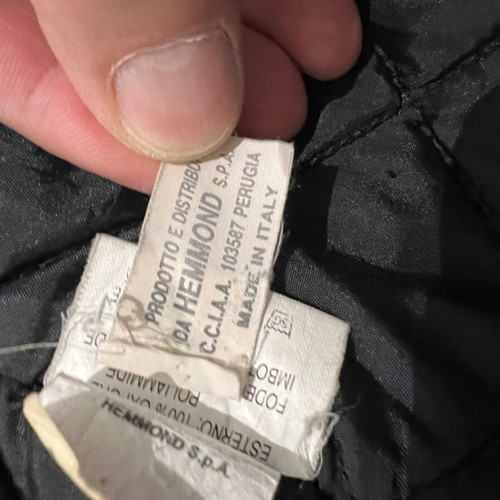 Valentino Jeans Vintage Jacket size 54 XL/XXL used black